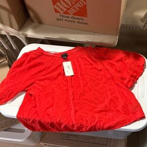 🌞❤️Evereve Women’s Red Top